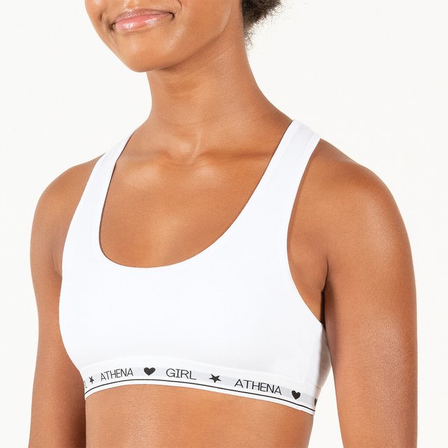 Bustier in katoen <span itemprop=