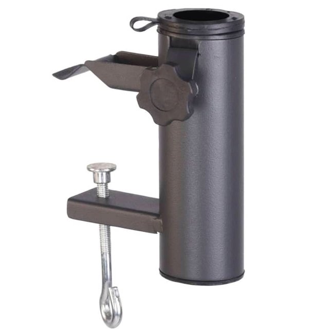 Support de parasol pour balcon gris gris <span itemprop=