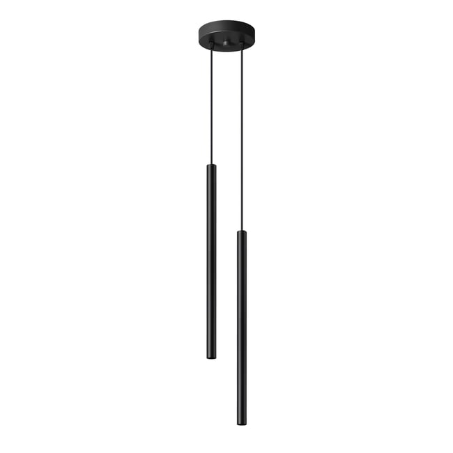 Suspension Acier Noir G9 2 Pastelo Couleur noir <span itemprop=