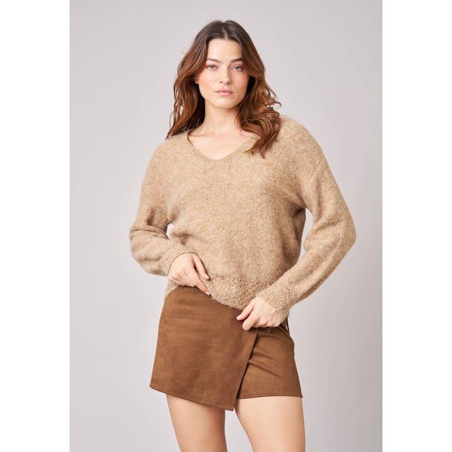 Pull femme maille douce MARCY - DEELUXE