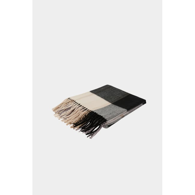Écharpe à carreaux multicolore <span itemprop=
