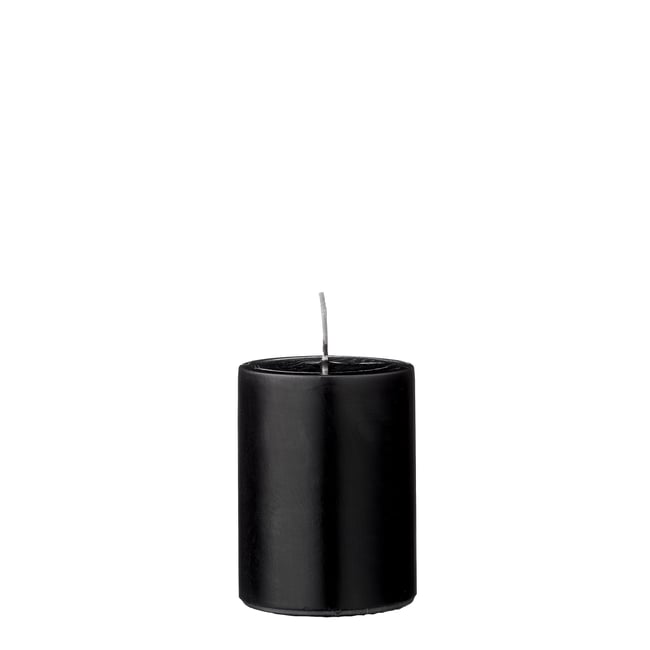 Bougie à la paraffine noire 10cm - BLOOMINGVILLE