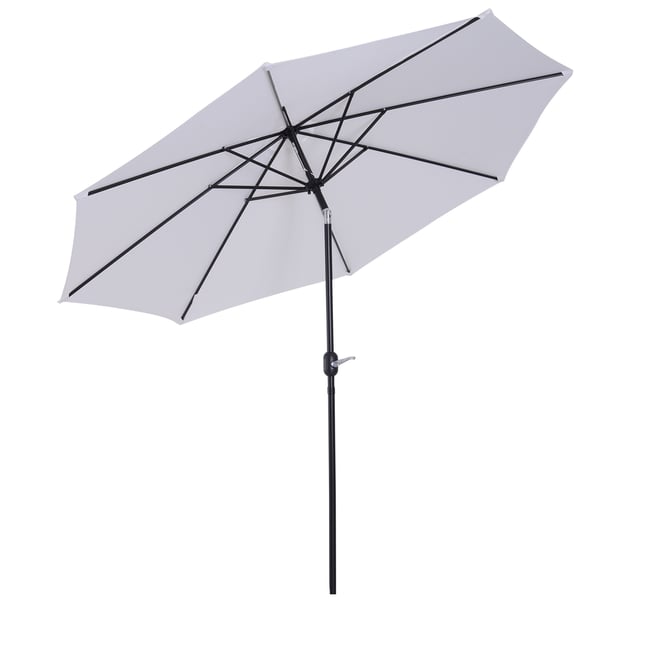 Parasol de terrasse Métal Marron - OUTSUNNY