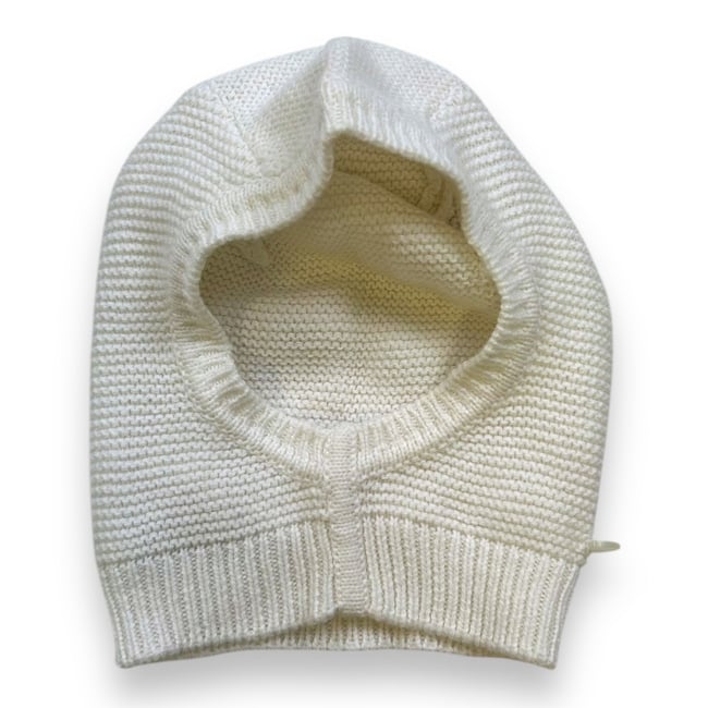 Cagoule bébé - Très bon état blanc <span itemprop=