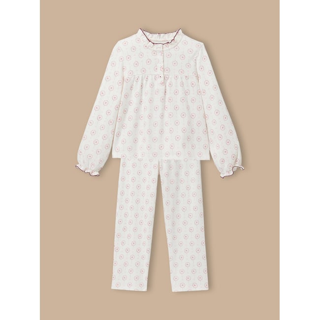 Pyjama en jersey imprimé imprimé jane <span itemprop=