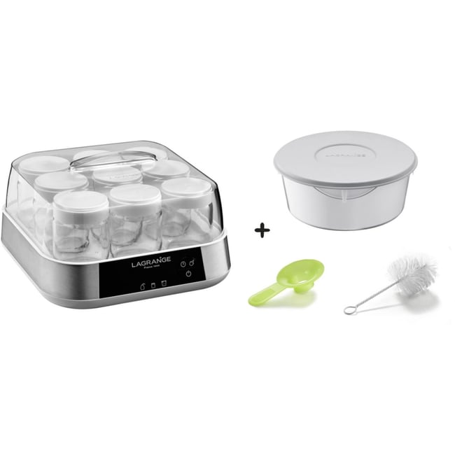 Yaourtière et fromagère ligne + goupillon et entonnoir 459605 - LAGRANGE