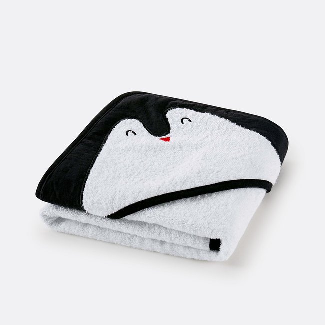 Cape de bain éponge bouclette 400 g/m2, Pinpin blanc LA REDOUTE INTERIEURS