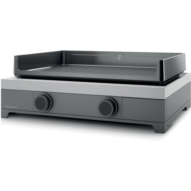 Plancha Gaz Modern 60 Acier noir <span itemprop=