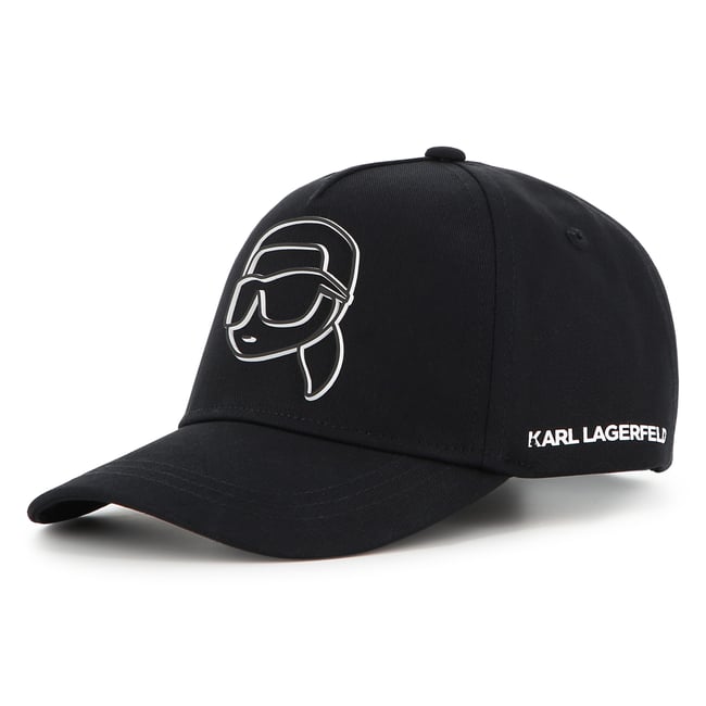 Casquette en textile black <span itemprop=