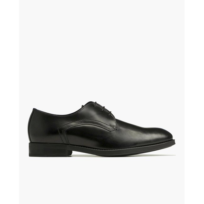 Derbies cuir BLAIR noir <span itemprop=