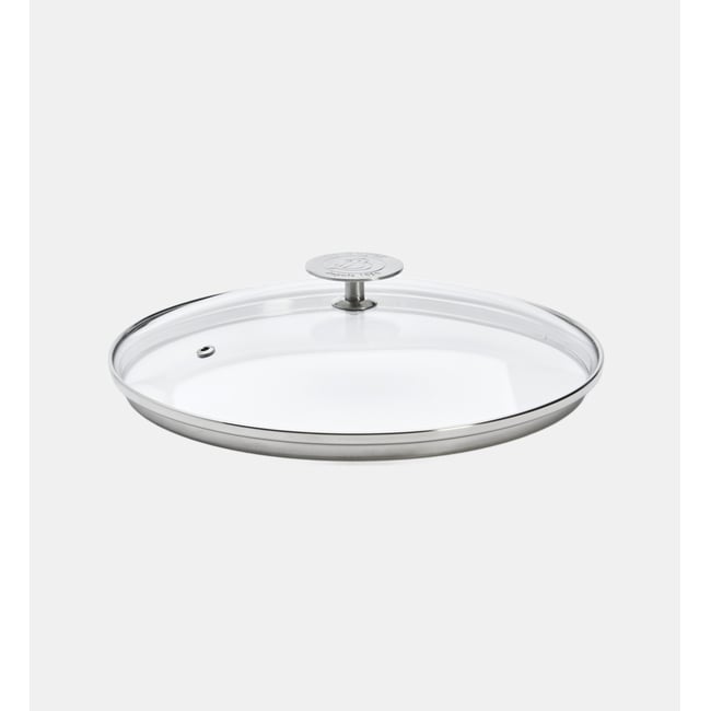 Couvercle verre profond - ø24 cm transparent <span itemprop=