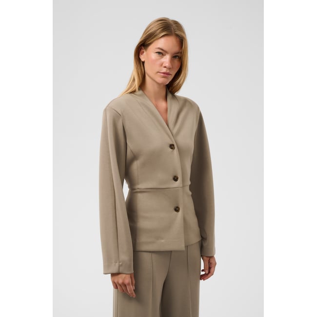 Blazer marron walnut <span itemprop=