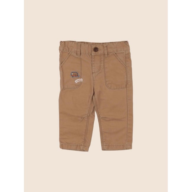 Pantalon - Etat satisfaisant marron <span itemprop=