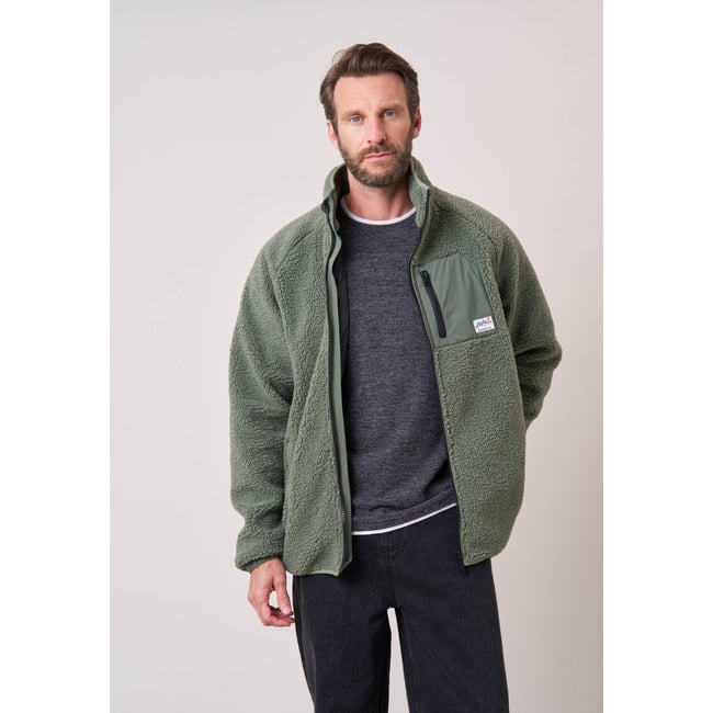 Veste regular homme effet sherpa HAZE - DEELUXE
