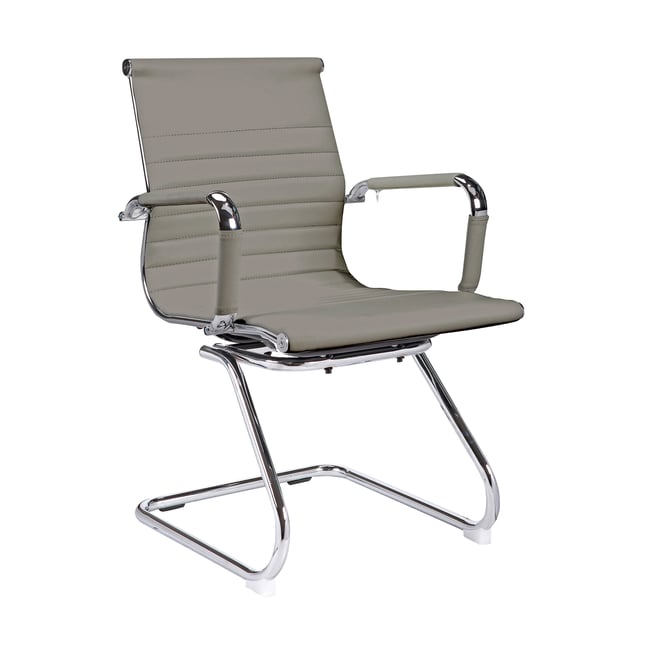 Fauteuil de bureau en simili polyuréthane, EXECUTIVE Couleur gris <span itemprop=