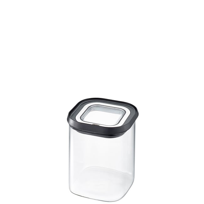 Boîte de conservation 900 ml PANTRY noir <span itemprop=