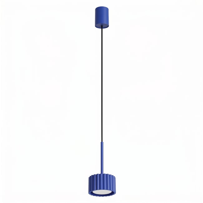 Suspension Aluminium Outremer Gx53 1 AURA Couleur outremer <span itemprop=