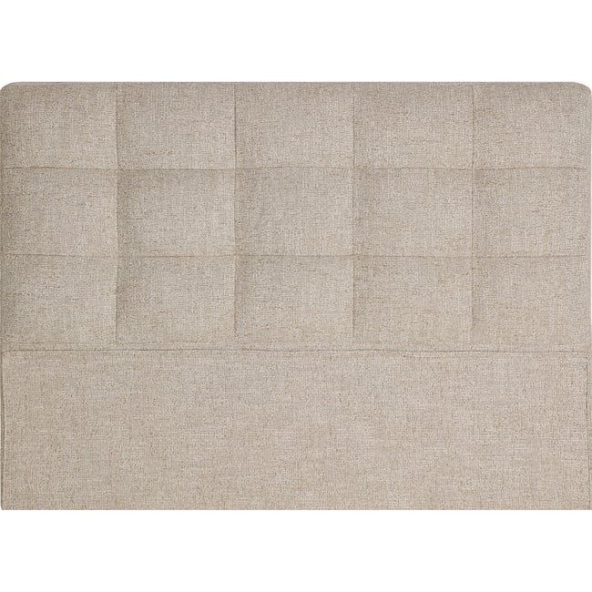 Tête de lit capitonnée collection VACIO Couleur ivoire <span itemprop=