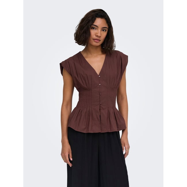 Top marron - brown stone <span itemprop=
