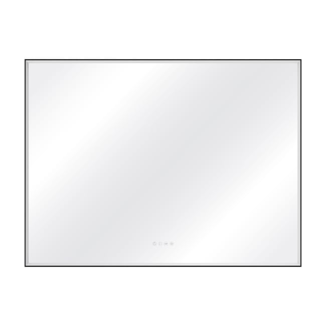 Miroir lumineux intégré, NEO FRAME Couleur noir <span itemprop=