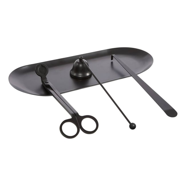 Kit d'entretien pour bougie ZELIE Couleur noir <span itemprop=