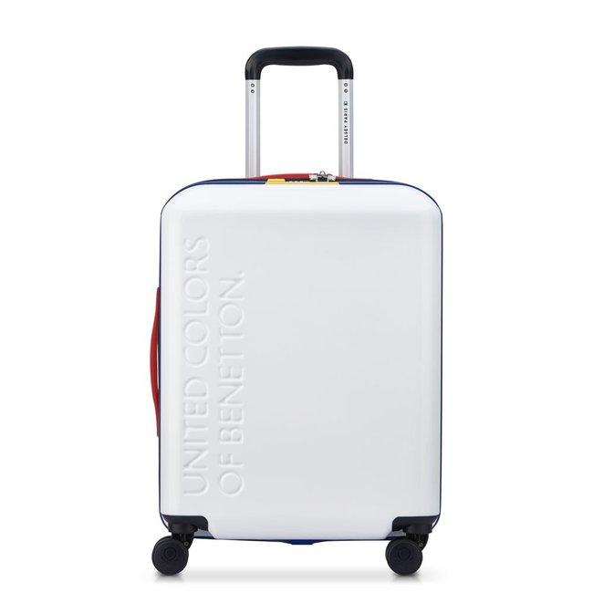 Valise S UNITED blanc <span itemprop=