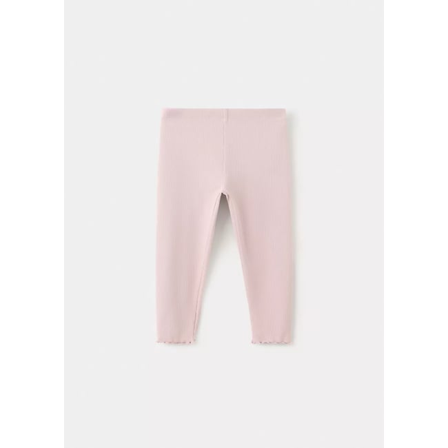Legging maille côtelée coton - MANGO BABY