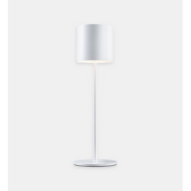 Lampe À Poser Led Mobile Rechargeable Gradable Usb-c Couleur blanc <span itemprop=