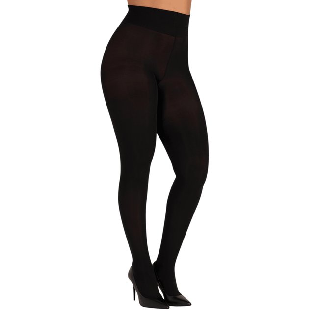 Collants ultra-opaques 80D WELL INFINI CONFORT noir <span itemprop=