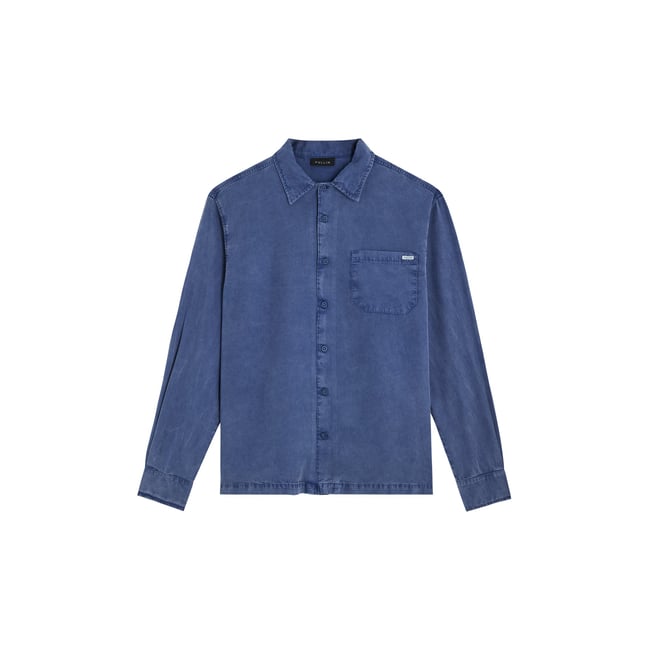 CHEMISE COOL ESTATE bleu délavé <span itemprop=