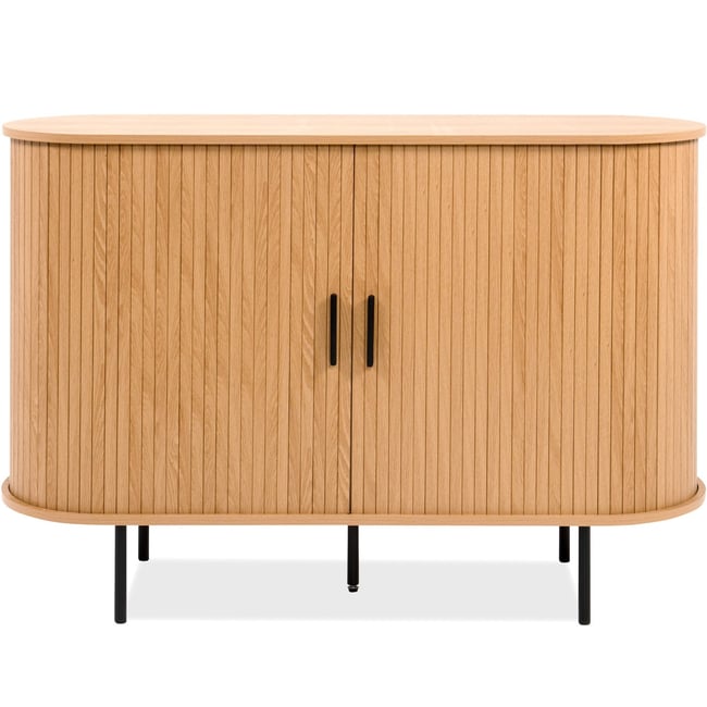 Buffet 2 portes - SORA Couleur chêne <span itemprop=