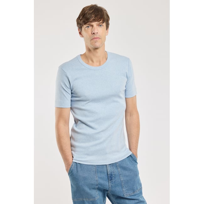 T-shirt col ras du cou en coton - ARMOR-LUX