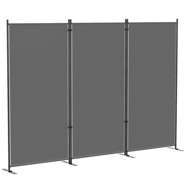 Panneau brise-vue d'extérieur Métal Gris gris foncé <span itemprop=