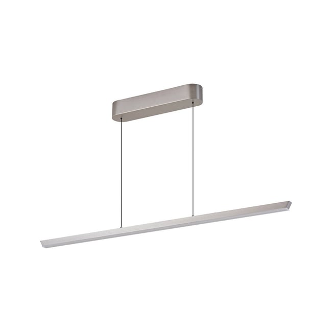 Suspension en métal moderneLED, Solvar Couleur argent <span itemprop=
