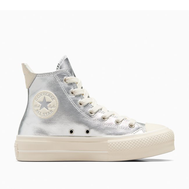 Silver chucks on sale