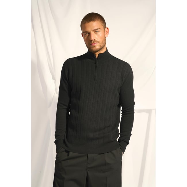 Pull Camionneur Noir Hilmir noir <span itemprop=
