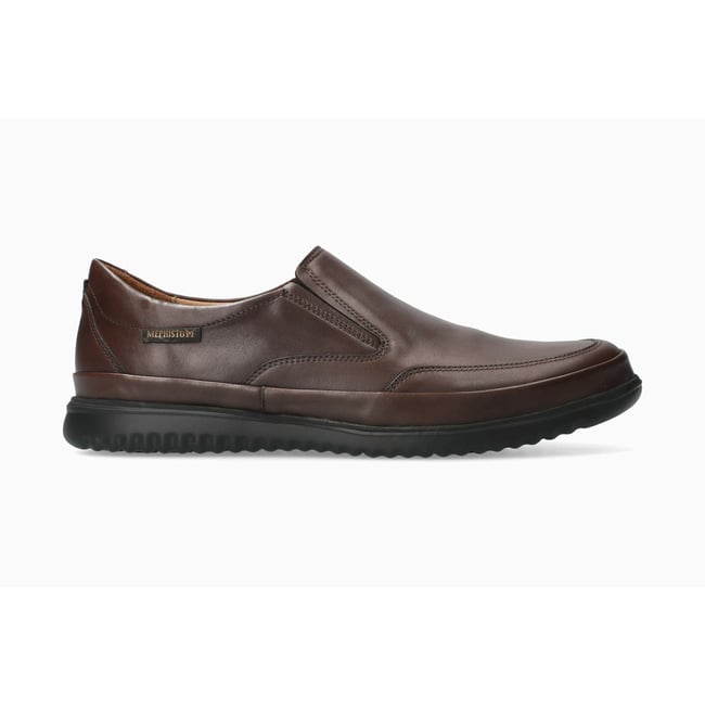 Mocassins en cuir TWAIN marron 5150 <span itemprop=