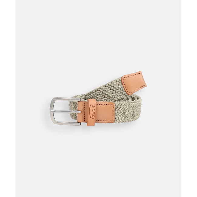 Ceinture tressée MAMBO dune <span itemprop=
