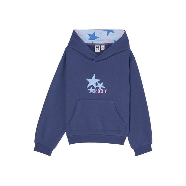 Sweat capuche décontracté HOPE YOU TRUST. bleu vintage indigo <span itemprop=