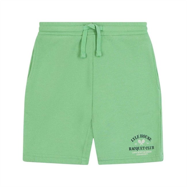 Short de jogging à taille élastiquée CLUB vert <span itemprop=