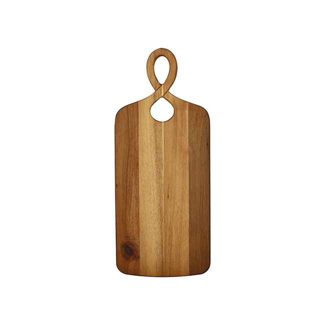 Planche à découper 40x16,5cm en bois d'acacia, COPA naturel <span itemprop=