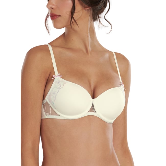 Soutien-gorge préformé Liv Mariage ivoire <span itemprop=