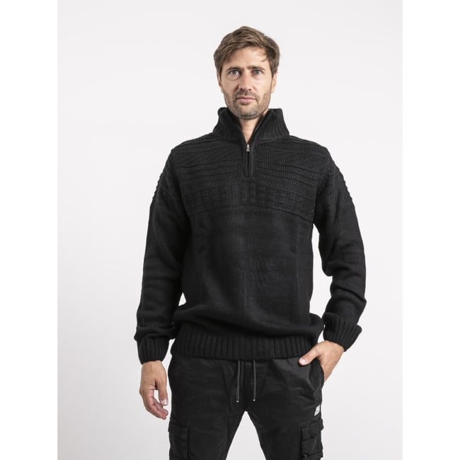 Pull Col Zippé Logipal v002228 <span itemprop=