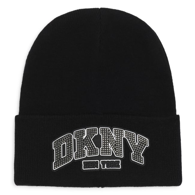 Bonnet en tricot black <span itemprop=