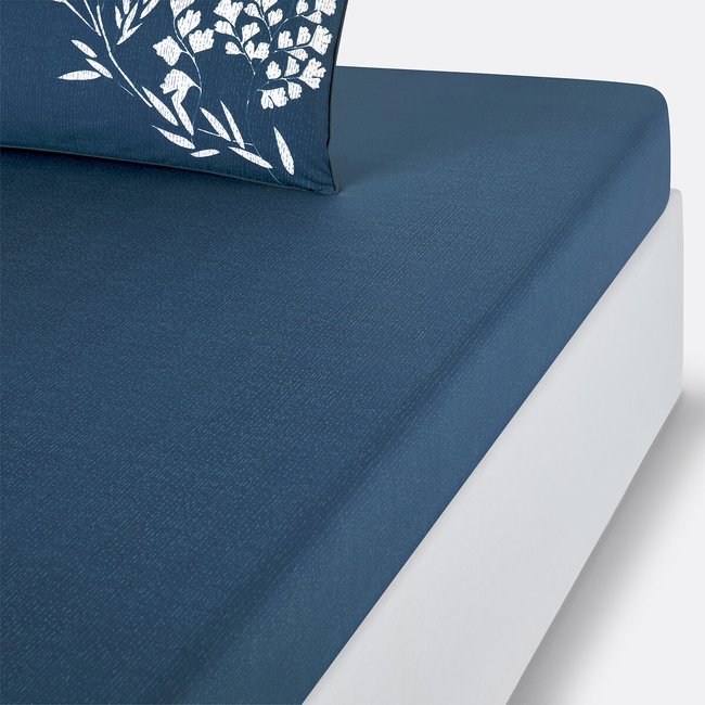 Drap housse percale de coton Izumi imprimé <span itemprop=