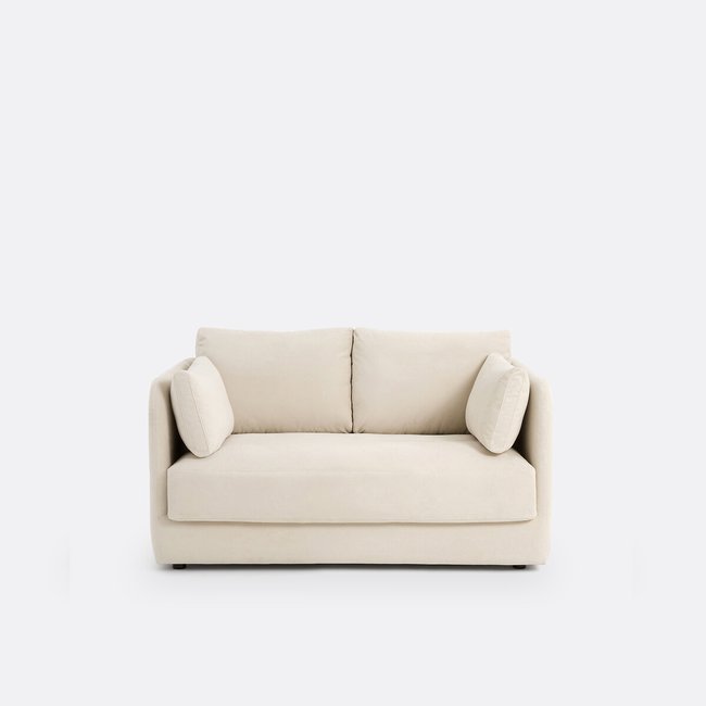 2-Sitzer-Kompaktsofa Carmel, Samt - LA REDOUTE INTERIEURS