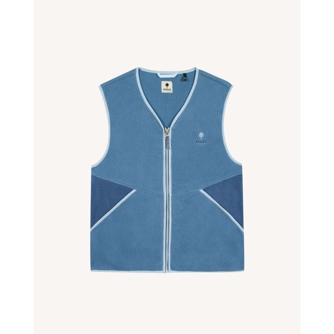 Veste polaire TEILLAY TEILLAY bleu moyen <span itemprop=