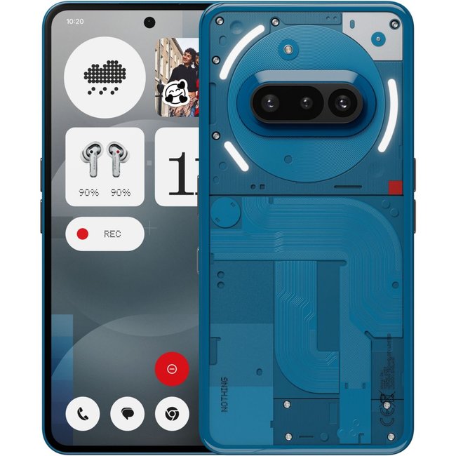 Smartphone Phone (3a) Bleu Edition Limitée 256Go 5G - NOTHING