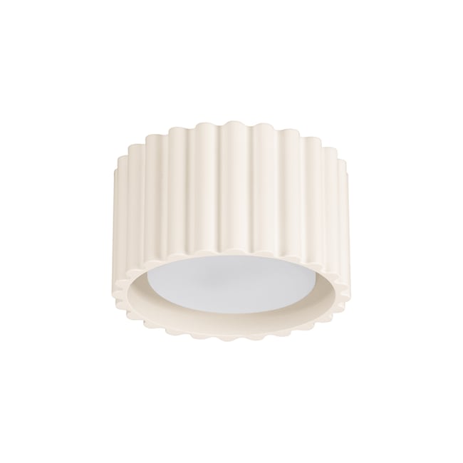 Plafonnier Aluminium Beige Gx53 1 Aura Couleur beige <span itemprop=