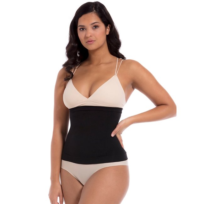 Miedergürtel Waistnipper, Schlupfform schwarz <span itemprop=